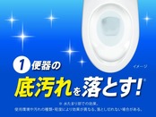 トイレ洗浄中 水洗トイレの便器の底(水溜り部分)洗浄剤 フレッシュミントの香り 3錠 小林製薬 トイレ掃除