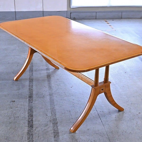 机・テーブル MORISHIGE モリシゲ 高級家具 天然木化粧合板 ダイニング