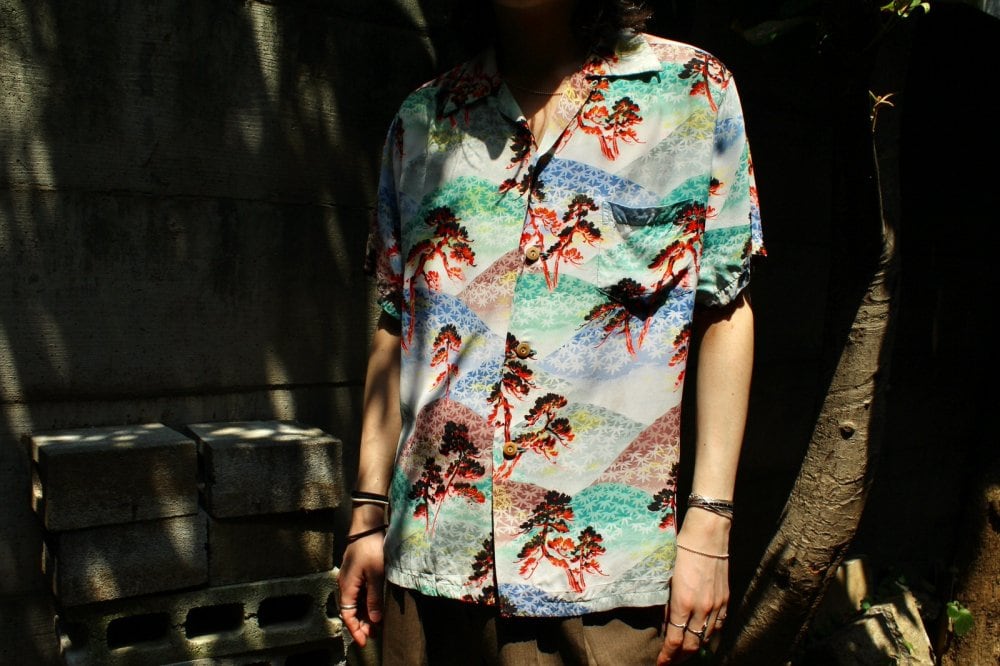 Vintage Aloha Shirt [IOLANI MADE IN HAWAII] [1950s-] Japanese