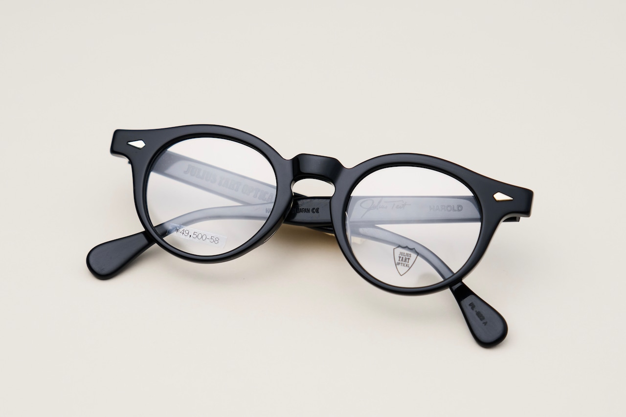【JULIUS TART OPTICAL】HAROLD 46 Col:BLACK