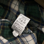 00s Eddie Bauer エディーバウアー パンツ 裏地フランネル生地 裏チェック チノパン パンツ ボトムス W36 /ベージュ/メンズ/オールド