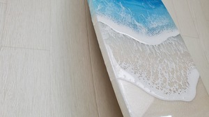 93.オーシャンレジンアート サーフボード型(小)