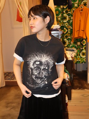 90s Albert Einstein tee【8081】