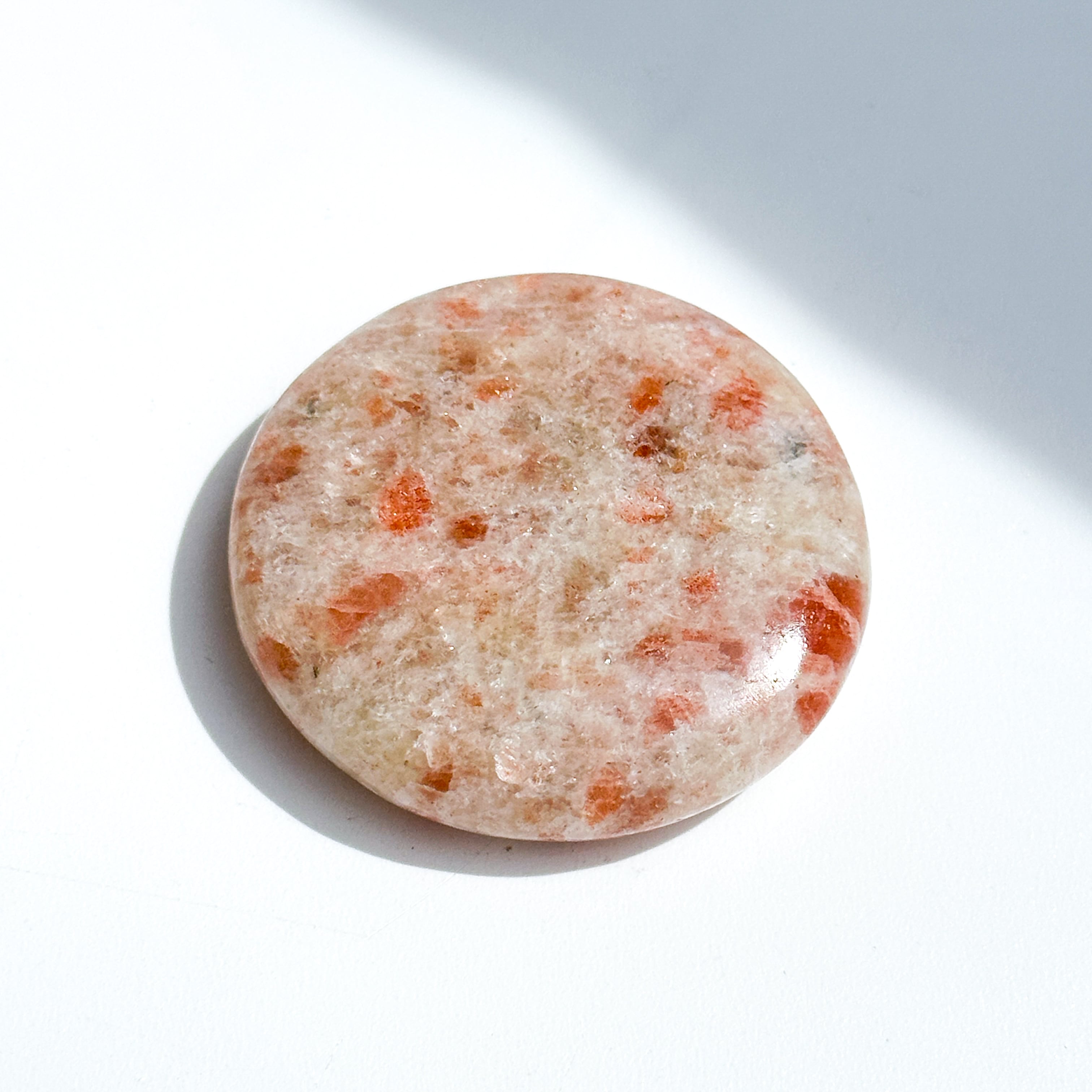サンストーン パーム 62◇ Sun Stone ◇ 天然石・鉱物・パワーストーン