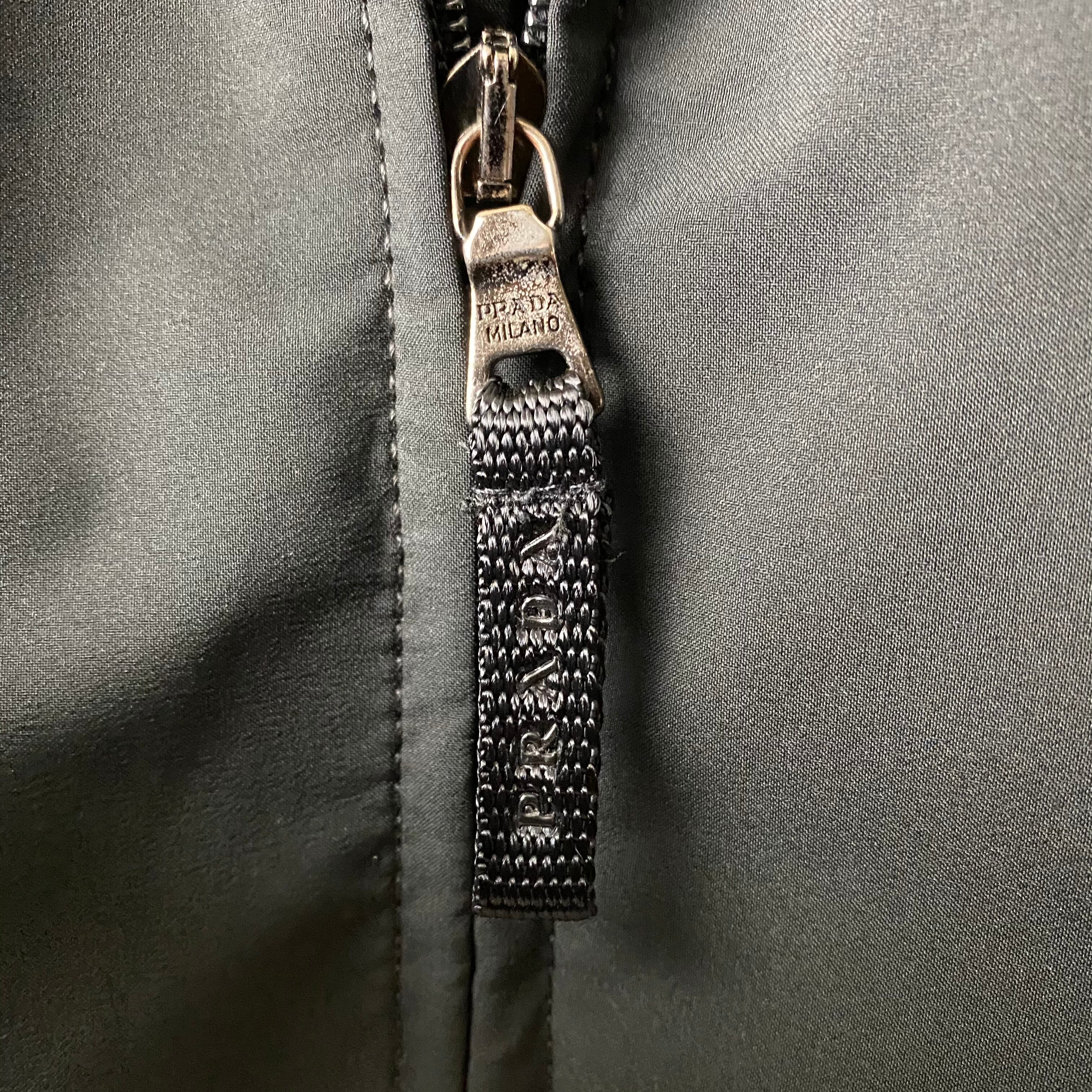 PRADA SPORT black nylon vest | NOIR ONLINE