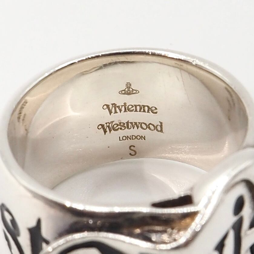 現行品】Vivienne Westwood 約13号 ベルトリング シルバー925