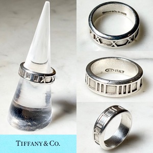 vintage 1995’s TIFFANY silver “Atlas” ring