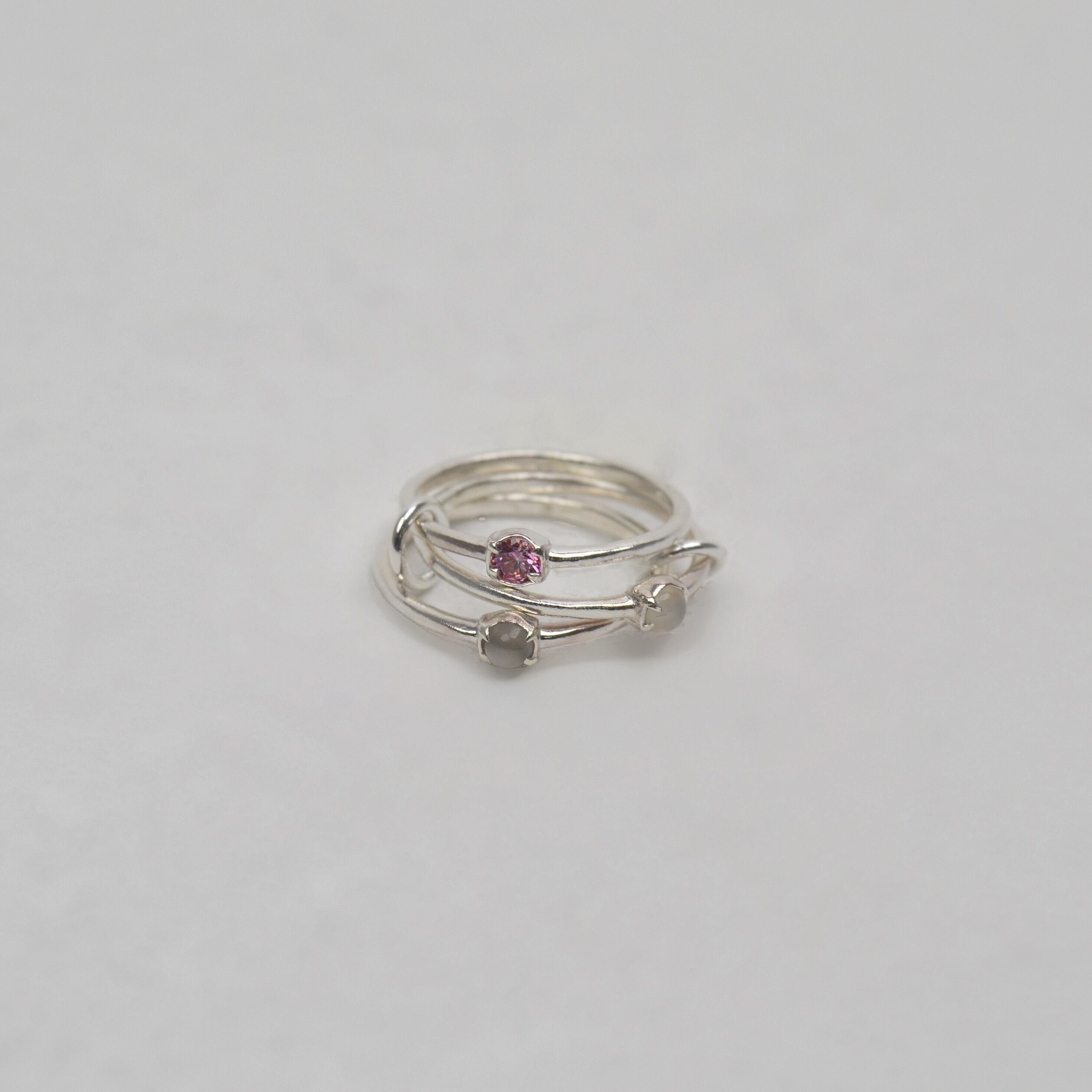 triple mygem ring（K18 coating ver.） | nanagu