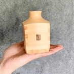 酒器 ひのき角 酒器3点セット 徳利 ぐい飲み 日本酒 酒器セット 日本製 おしゃれ ギフト ナチュラル 木製食器