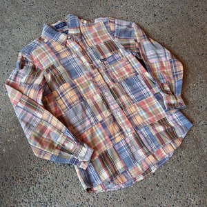 パッチワークシャツ used [110022]