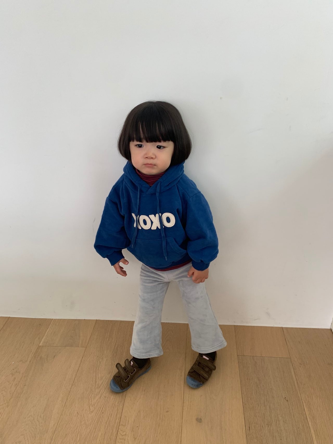 ペッパー / PEPPER / XOXOフーディー / 韓国子供服 / キッズ / 26winter〖取寄〗*XS~XL*