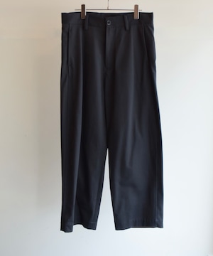 URU/23FCP01 COTTON PEACH WIDE PANTS(D.GRAY)