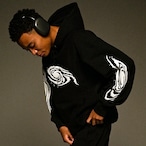 GALAXY HEAVYWEIGHT HOODIE 【Black】