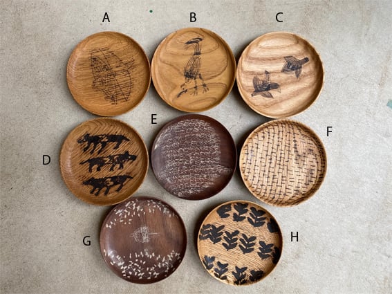 0567 宮内知子 オーバル皿 工芸 クラフト 0567 宮内知子 オーバル皿 工芸 クラフト