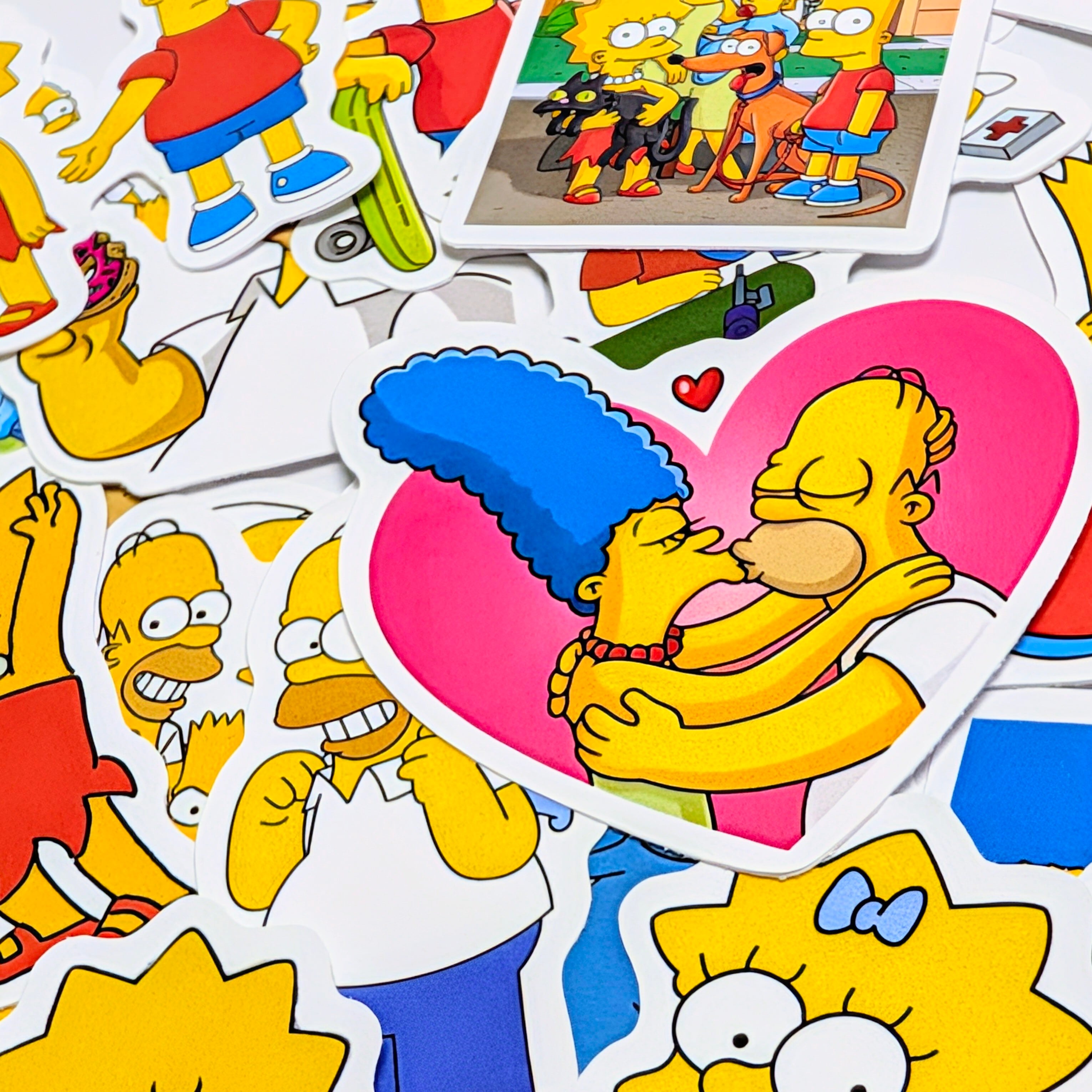 送料無料!【 The Simpsons / シンプソンズ 】【2】STICKER(ステッカー)50枚SET 〚アメリカン雑貨 アメトイ〛