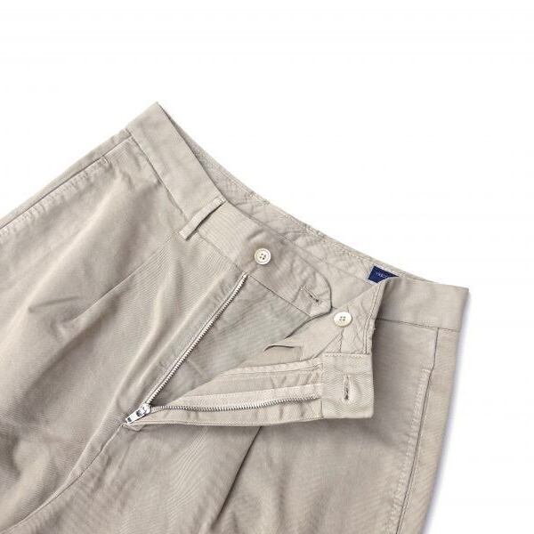 美品 RICCARDO METHA タック スラックス リカルドメッサ グレー