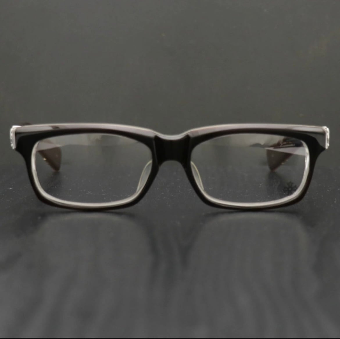 CHROME HEARTS クロムハーツ 伊達メガネ 眼鏡 SPLAT-A BSフレア
