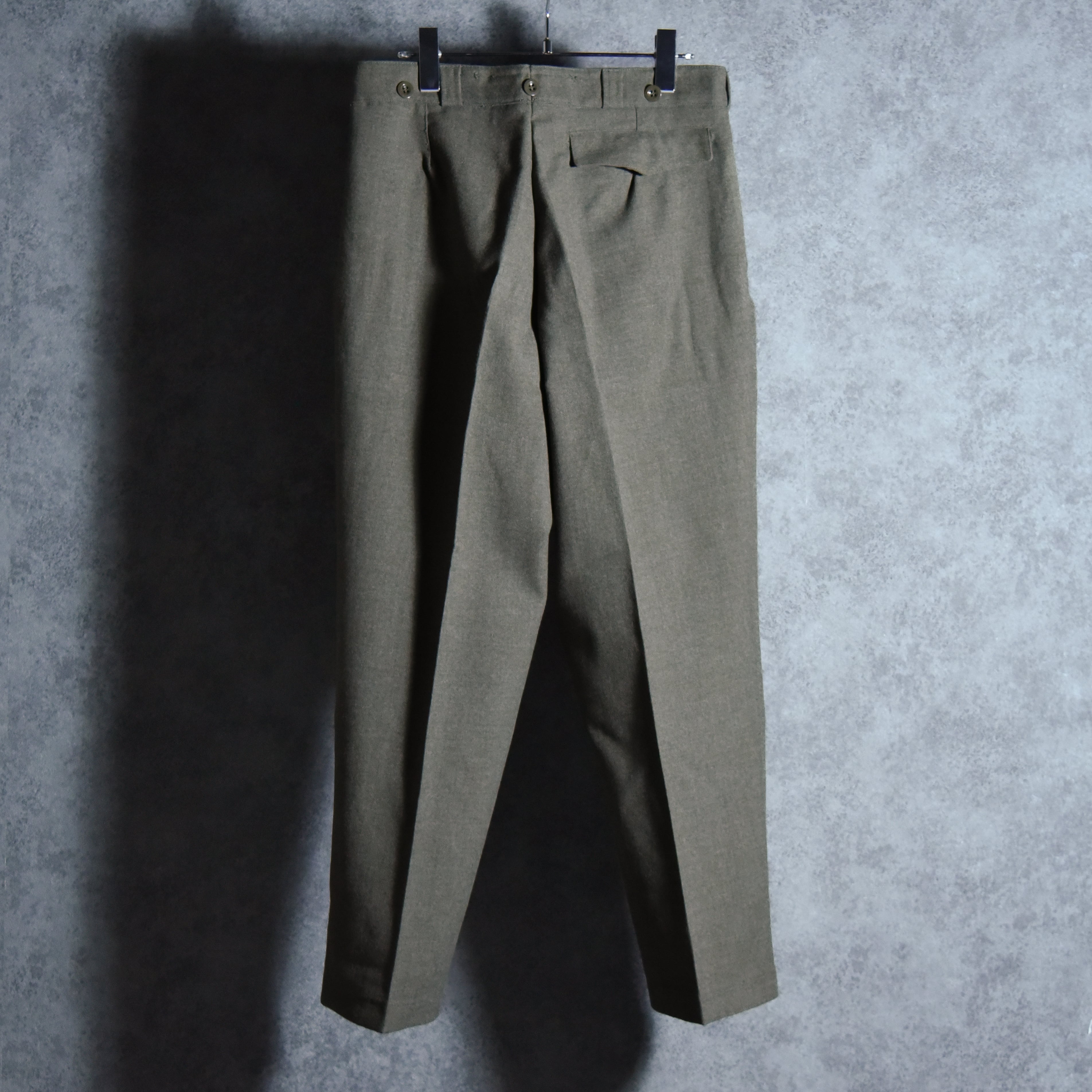 DEAD STOCK】Belgium Army Wool Trousers ベルギー軍 ウール