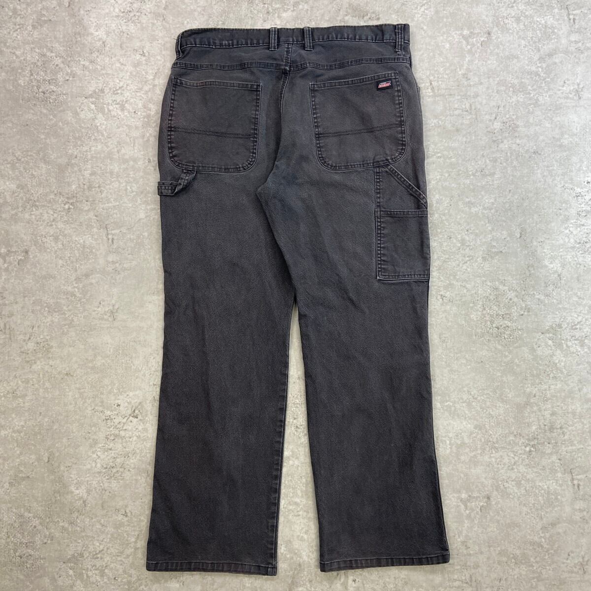 90s Dickies ディッキーズ ダック地 ペインターパンツ フェード GENUINE Dickies ディッキーズ ダック地 ペインターパンツ メンズW37