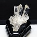 水晶 クラスター マダガスカル産 台座付属 水晶 原石 一点物 182-9386