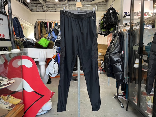 RICK OWENS × CHAMPION NYLON TRACK PANT BLACK SMALL 49819