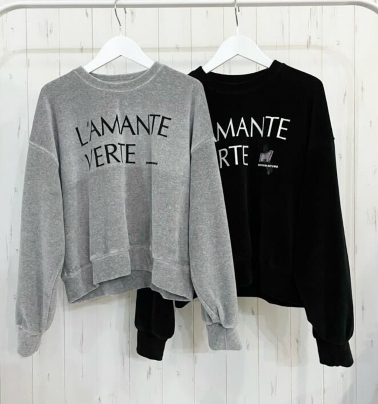 ルスポレ　ベロアスウェットシャツ　26319132