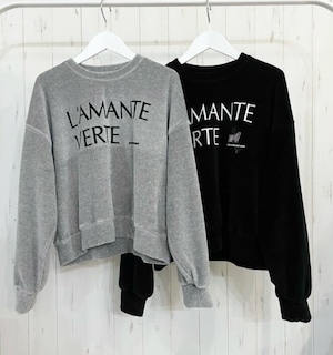 ルスポレ　ベロアスウェットシャツ　26319132