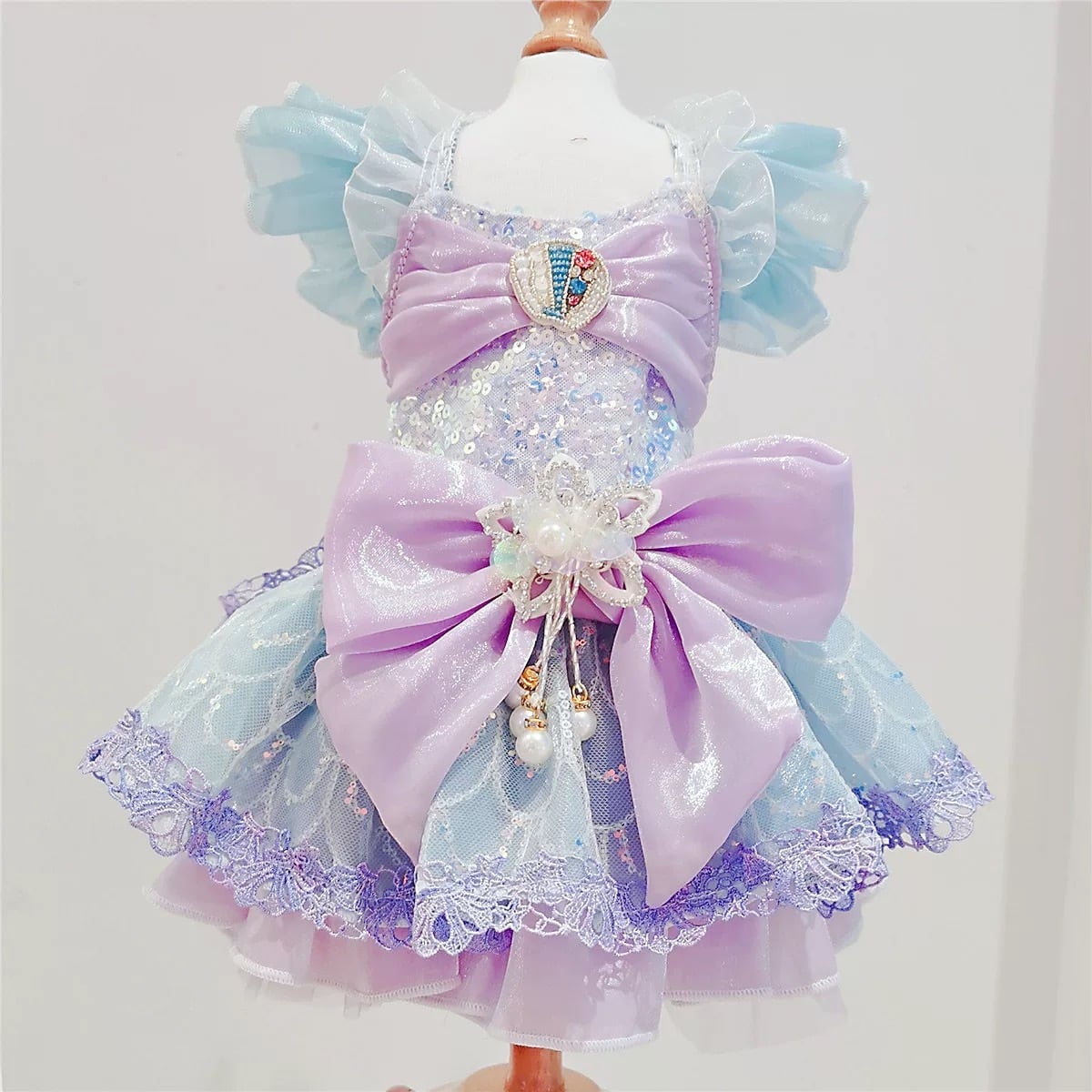 フレアーAラインプリンセスドレス 00359