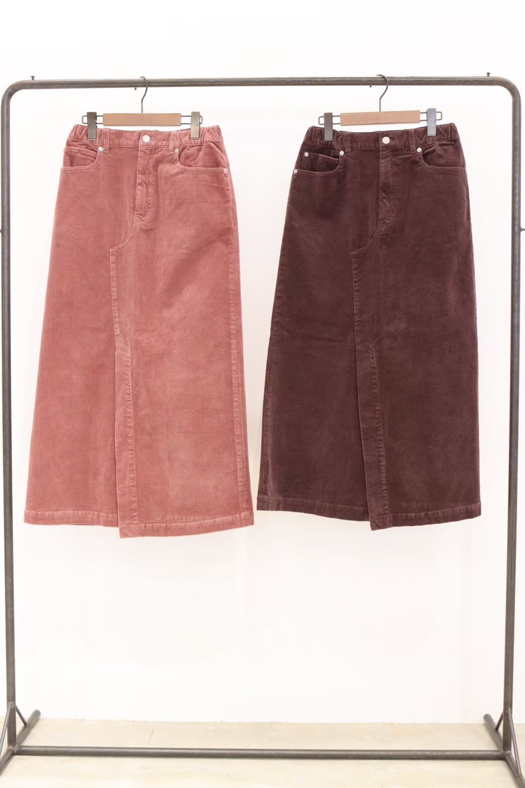 【LEMELANGE】ストレッチコーデュロイスカート 8553302