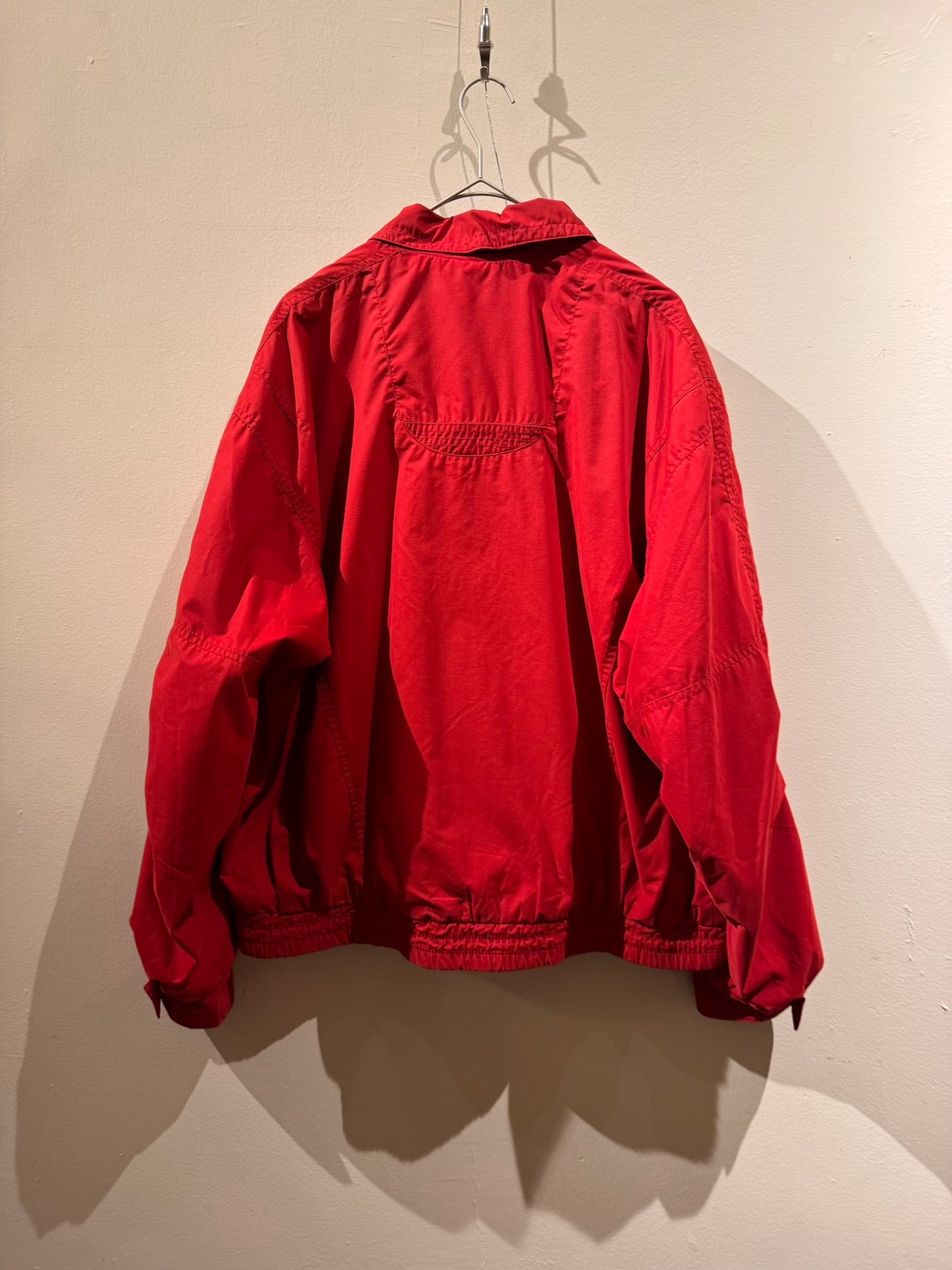 1980's~90's レッドジオメトリックブルゾン
