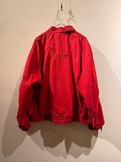 1980's~90's レッドジオメトリックブルゾン