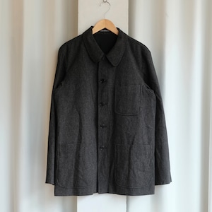 agnes b. HOMME MADE IN FRANCE WOOL STRIPE JACKET