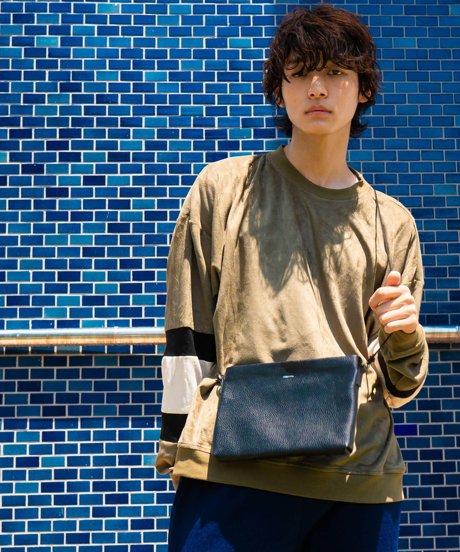 ADAM PATEK/【CRESTON】COW LEATHER Musette bag | ONE DAY KMC