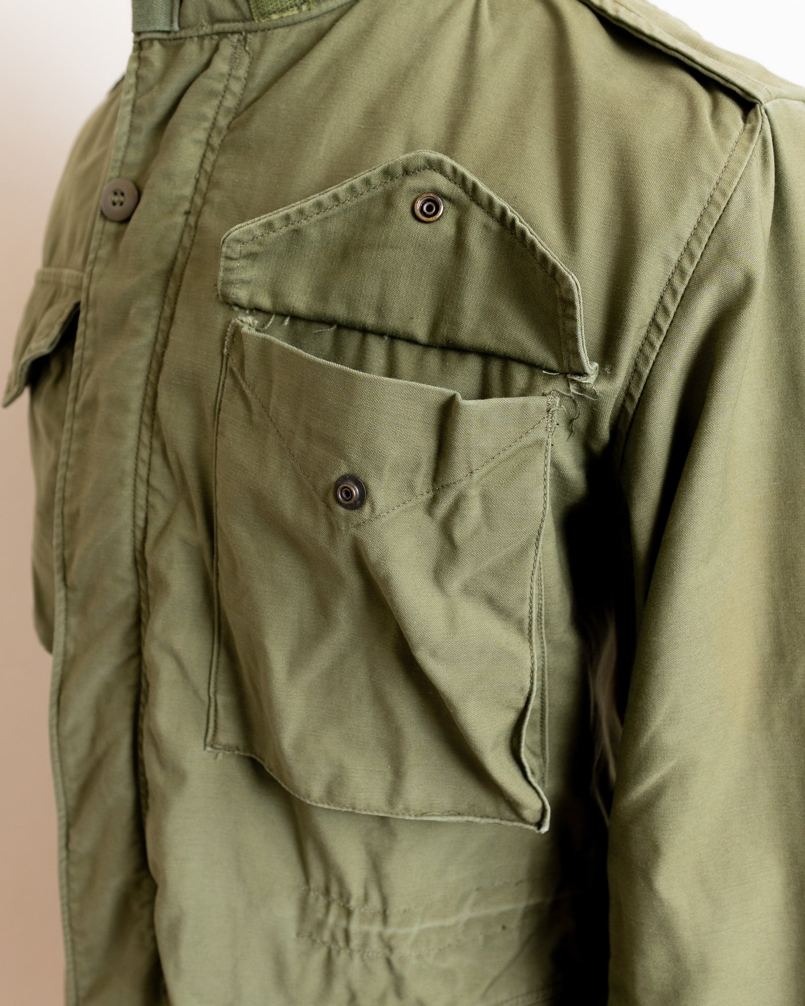Gray Liner】U.S.Army 60's M-65 Field Jacket 2nd Model S-S 