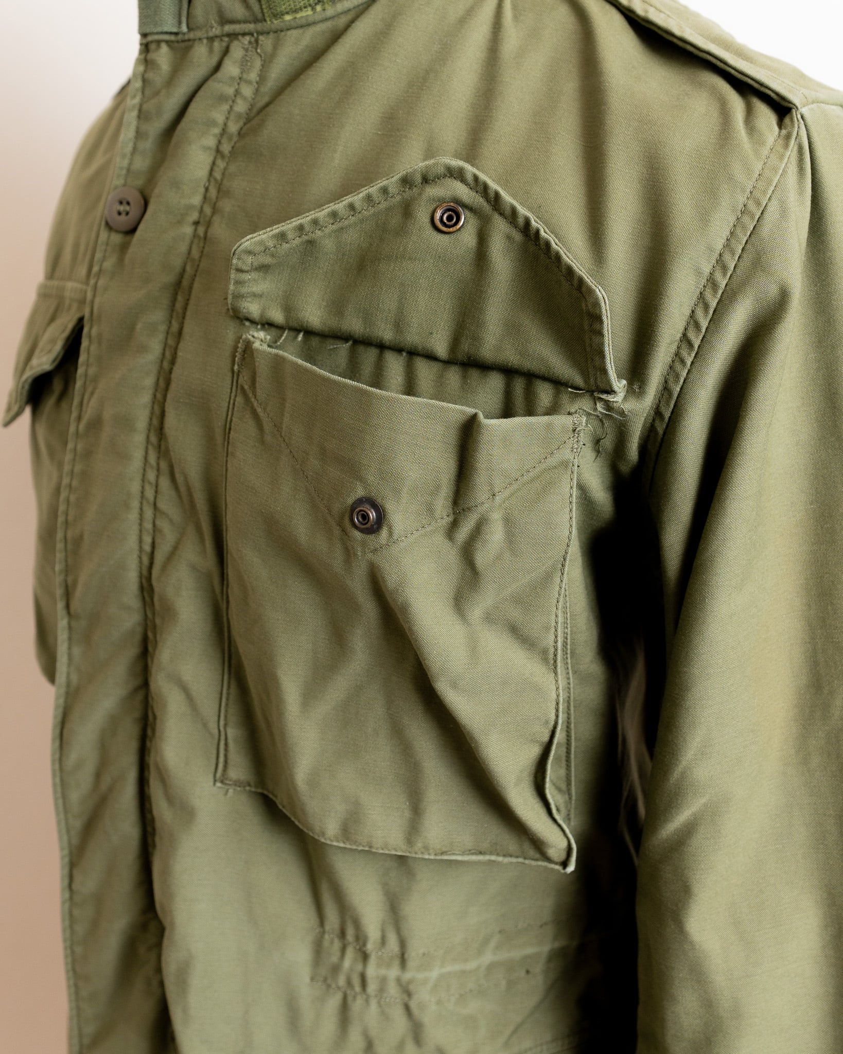 ジャケット・アウター US ARMY M65 field jkt gray liner 米軍 M-65 フィールドジャケット 2ndモデル GRAY LINER WAIPER