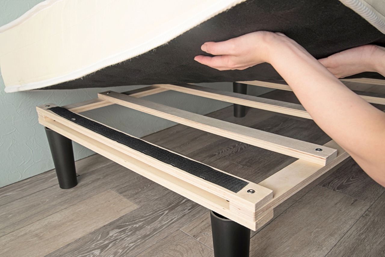 ボンネルコイルマットレスベッド シングル