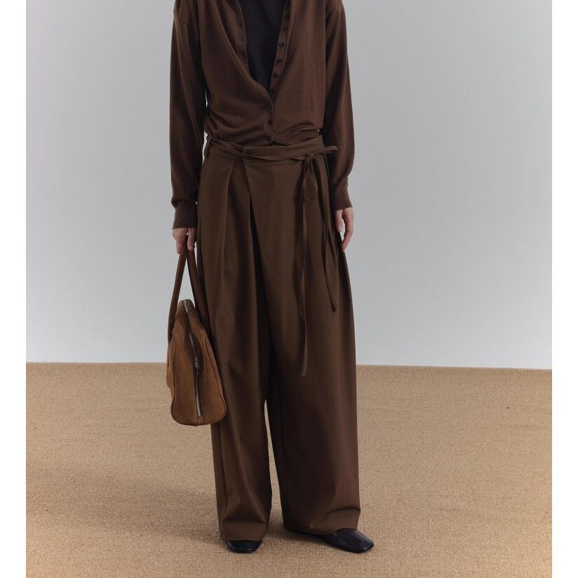 ラップベルトワイドパンツ 2color MPA0199