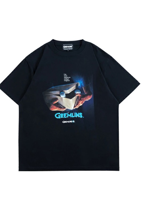 メディコム・トイ MLE グレムリン GREMLINS BOX ブラック Tシャツ 紙タグ付き