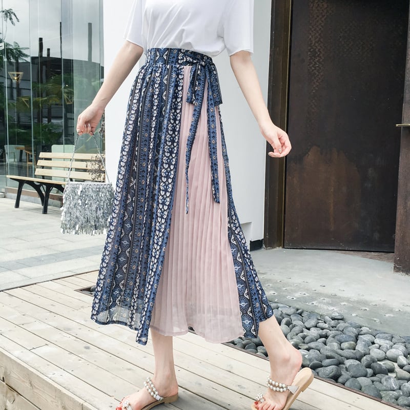 春女子会デートワンピース♡ひざ丈シンプルデザイン