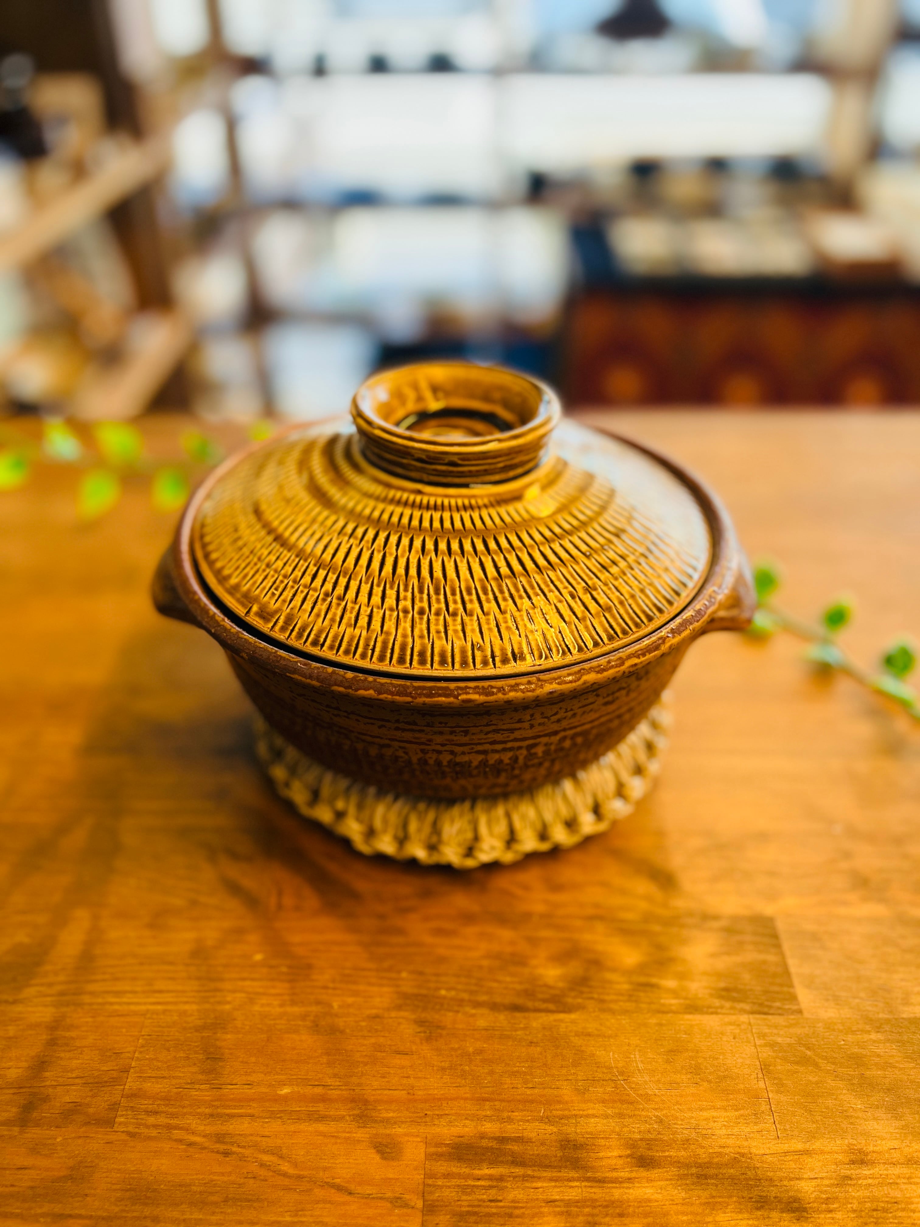 小石原焼マルワ窯】土鍋1〜2人用 | すずめ道具店 ON LINE