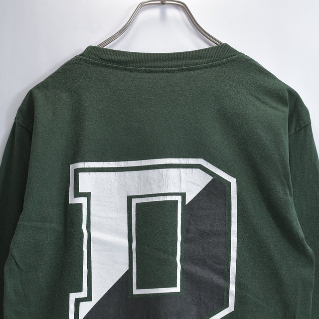 90～00s DARTMOUTH カレッジロゴ アルファベット プリント ロンT ヴィンテージ 長袖 ロングスリーブ カットソー ビンテージ USA アメリカ古着 メンズS相当