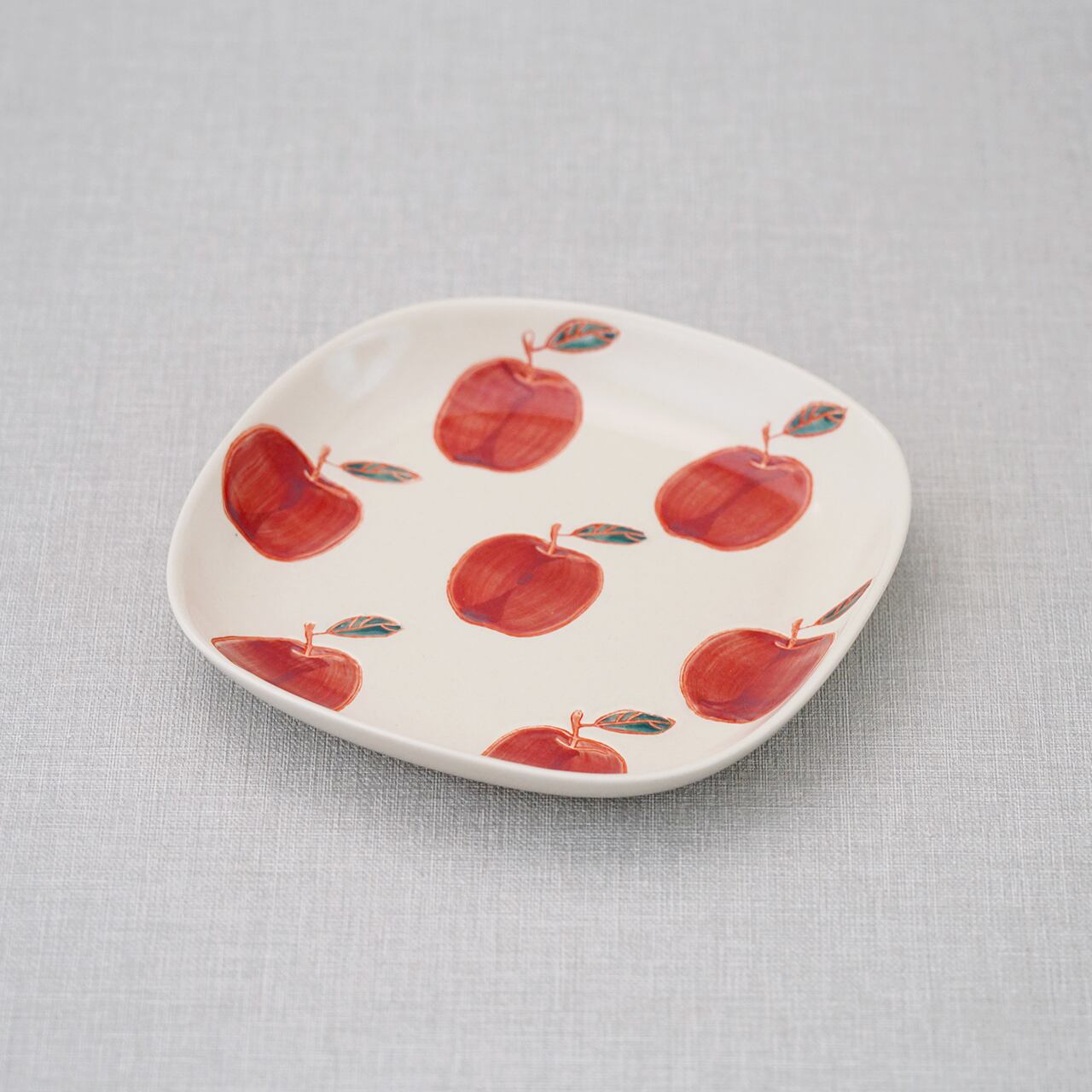 フレッシュアート 四方平プレート | 菊祥陶器／工房祥sho～ Kikusho