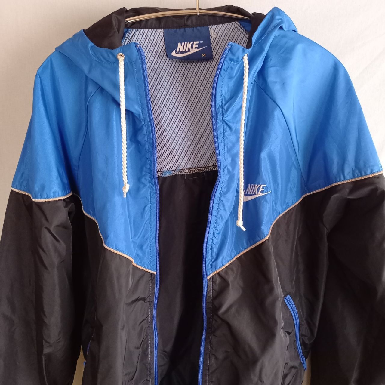 80年代 ナイキ ウインドランナー ナイロンジャケット 紺タグ