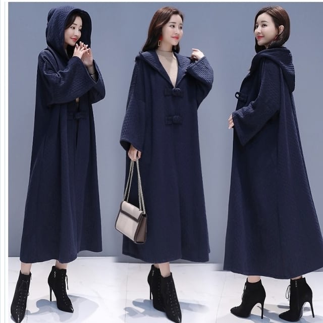 ゆるふわワンピース レディース カジュアル ロング マント ケープ