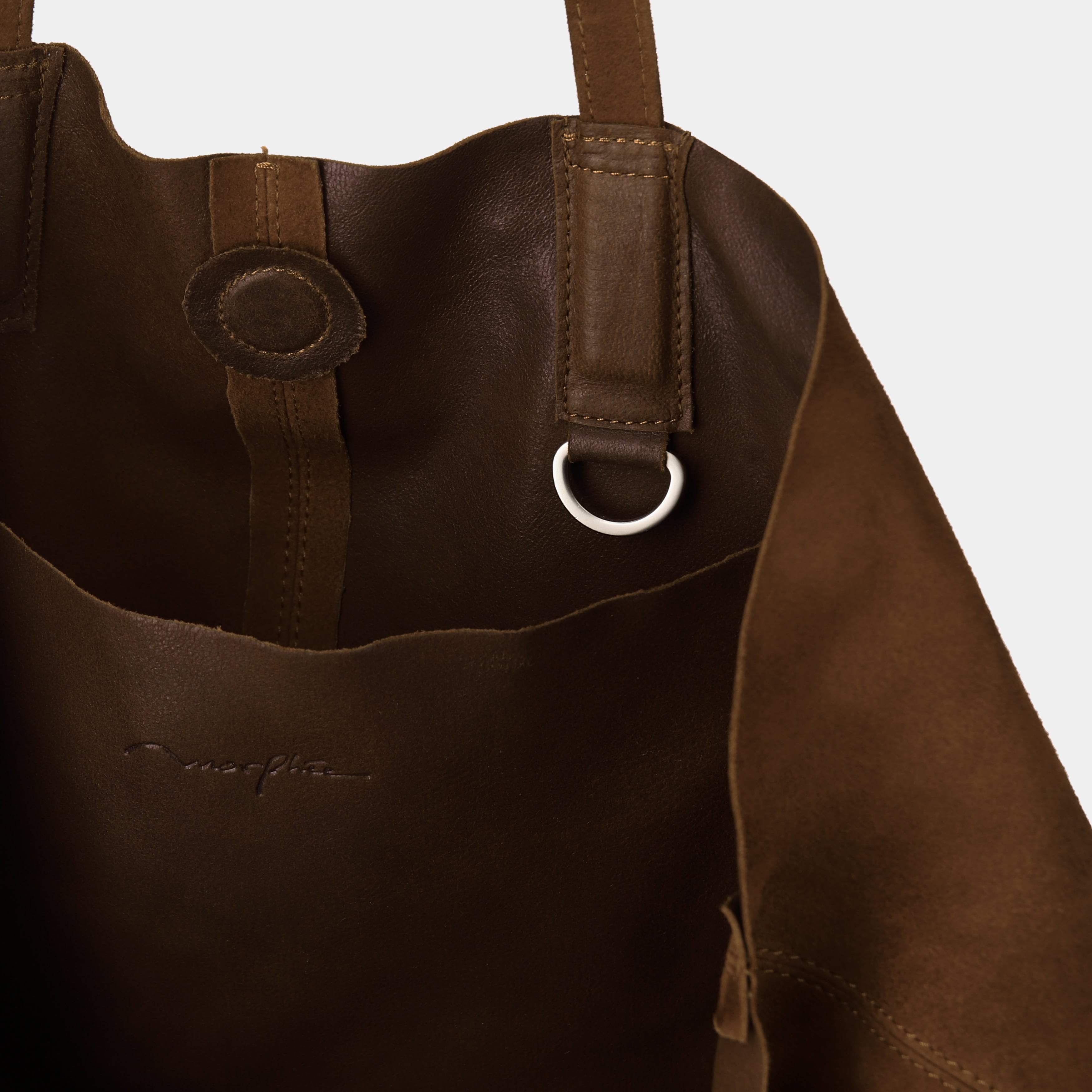 BIG TOTE（XL Size）OIL SUEDE BROWN モルフェ BIG TOTE TYPE1（XL Size）OIL SUEDE BROWN | Morphee（モルフェ）