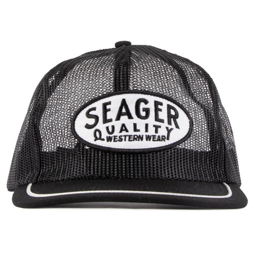 SEAGER #Old Town All Mesh Snapback Black