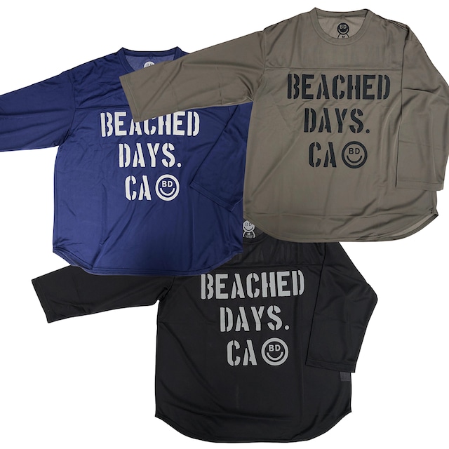 BEACHED DAYS ビーチドデイズ / メッシュ QS Tee