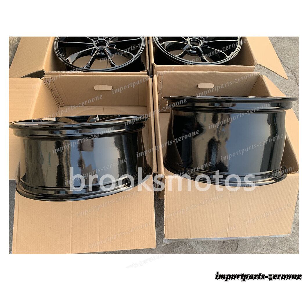 19インチ 20インチ ニューグロスブラック GT4スタイルホイール