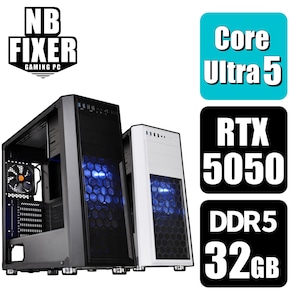 【ゲーミングPC】 Core Ultra 5 225F / RTX5050 / メモリ32GB / SSD 1TB / H26