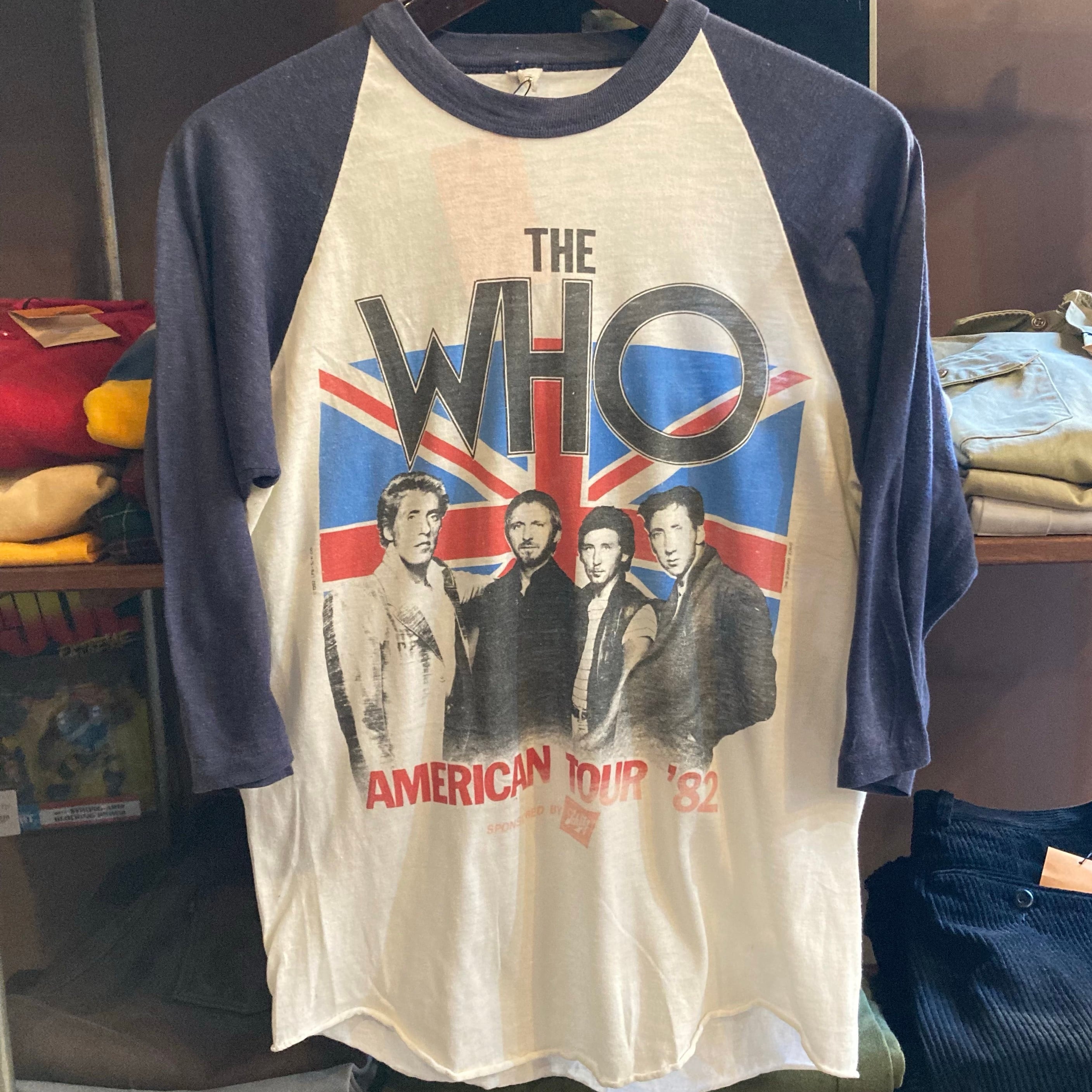 80's THE WHO VINTAGE BAND Tシャツ